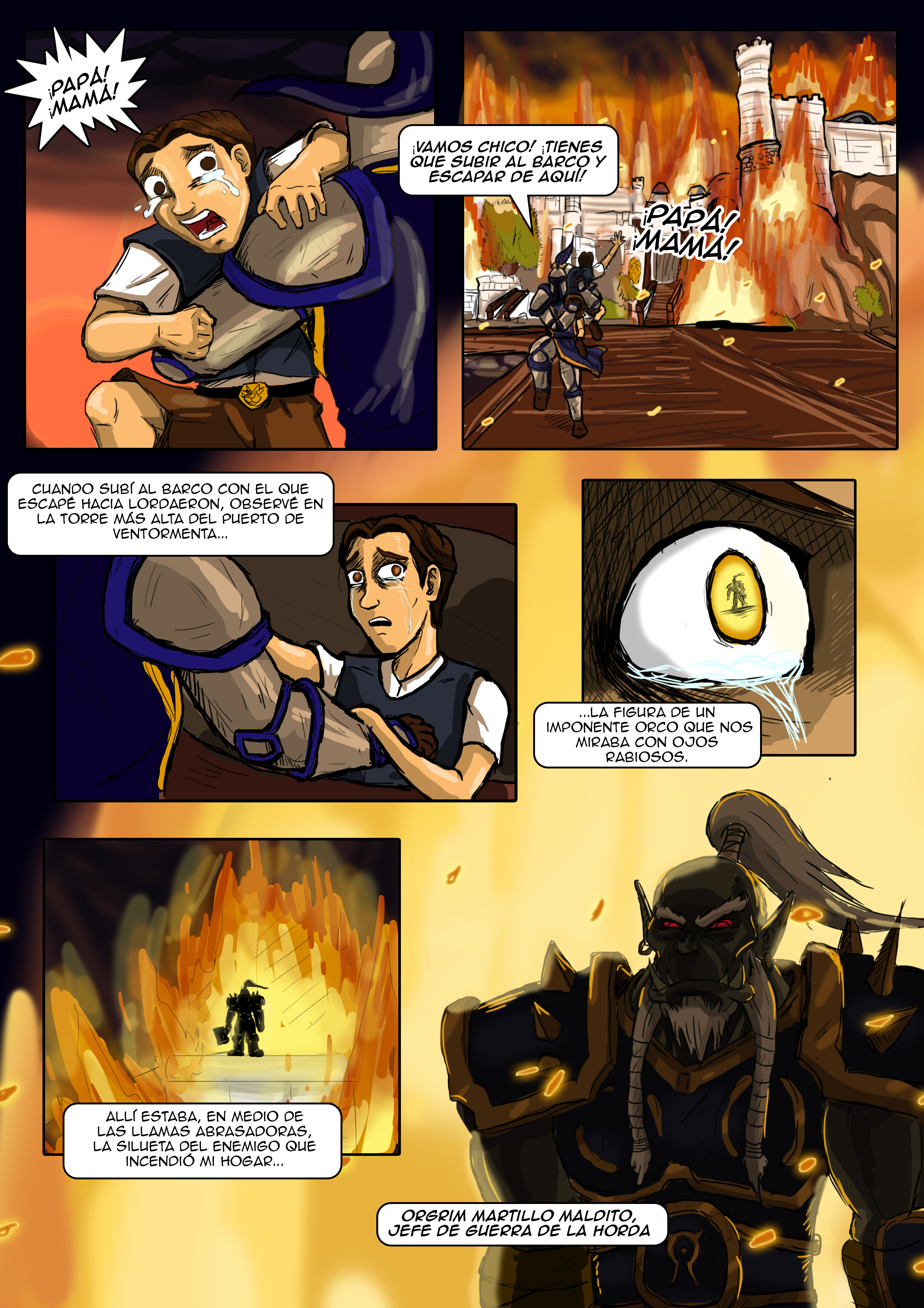 Cenizas de Guerra #1 | Cómic de World of Warcraft Cenizas de Guerra #1 | Cómic de World of Warcraft